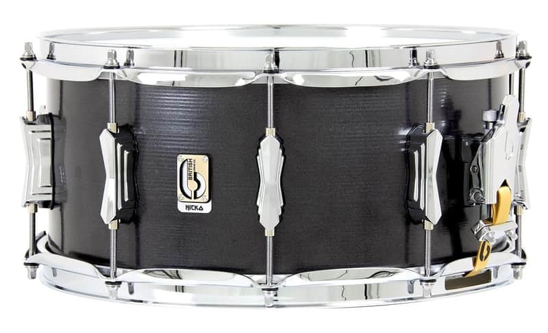 British Drum Co. TAL-14-65-SN Nicko McBrain Talisman Series Steel Snare 14" x 6.5" image 1