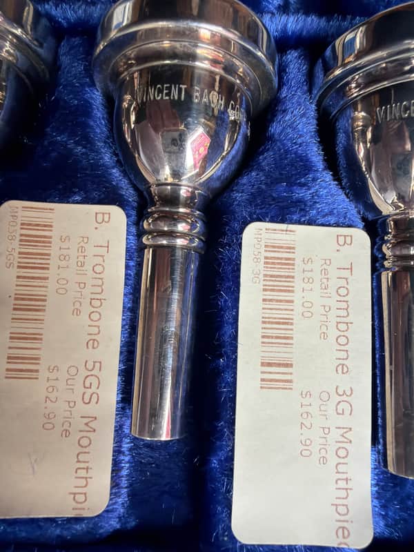 Bach Trombone Mouthpiece 5GS 2010’s - Silver image 1