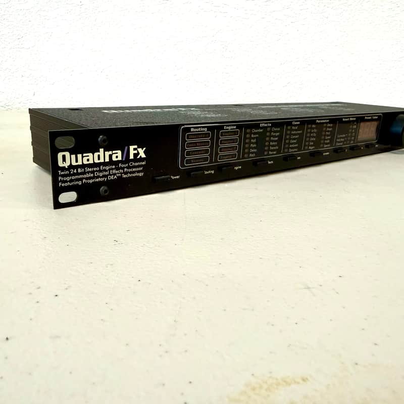 ART Quadra FX Twin 24bit Stereo Engine – 4 Channel Programmable Digital Effects Processor image 1