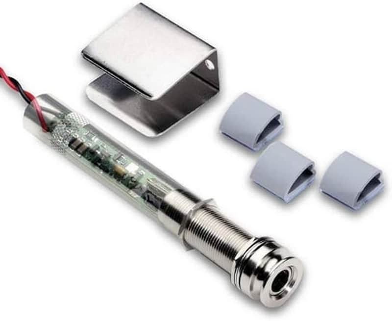 Fishman Powerjack Onboard Preamp, miniature onboard preamp built into an elongated endpin jack image 1