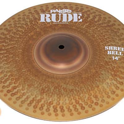 Paiste 14" RUDE Shred Bell Cymbal