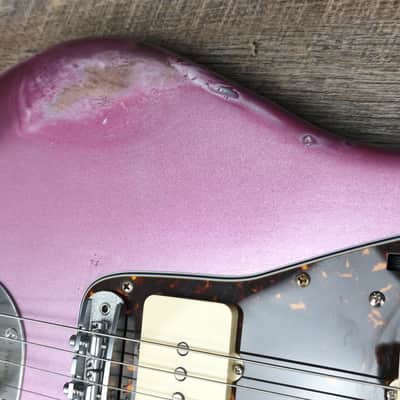 MyDream Partcaster Custom Built - Relic Burgundy Mist Lollar JM 58 Halon image 7