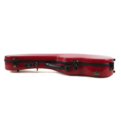 Vosta Red Archtop Fiberglass Tenor Ukulele Hardshell Case image 3