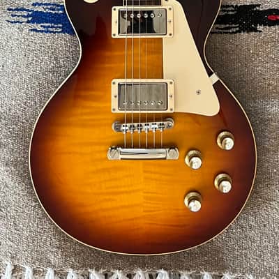 Like New! 2017 Gibson Les Paul Custom Shop 1960 Reissue Bourbon Burst image 4