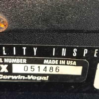 Cerwin-Vega DX-9 400 Watt Stereo Speakers 15" Woofers "NEED RE-FOAMING" image 9