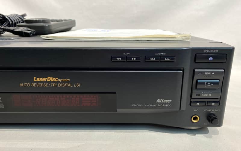 Sony Laser Disc System Auto Reverse/ Tri Digital LSI . It's a CD CVD LD