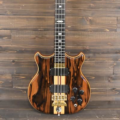 Alembic Stanley Clarke Signature Deluxe short scale 4 string Bass Macassar Ebony - VIDEO DEMO image 1
