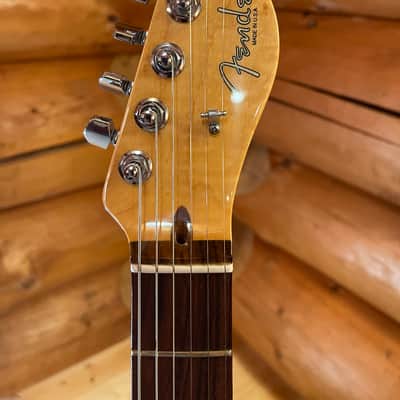 Fender American Select Carved Blackwood Top Telecaster SH 2013 - Black Cherry Burst image 8