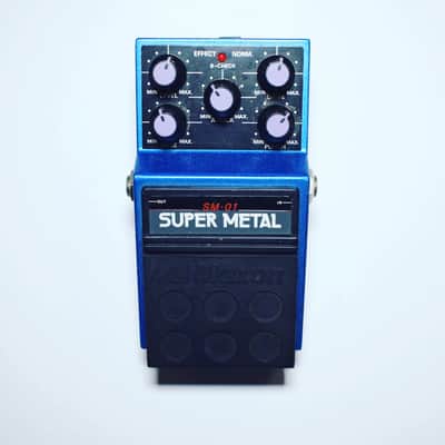 Maxon SM-01 Super Metal 1980s - Blue | Reverb