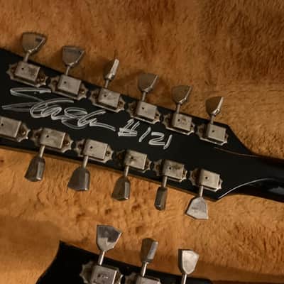 Gibson Custom Shop Slash '66 EDS-1275 Doubleneck (Signed, Aged) 2019 - Aged Ebony image 4