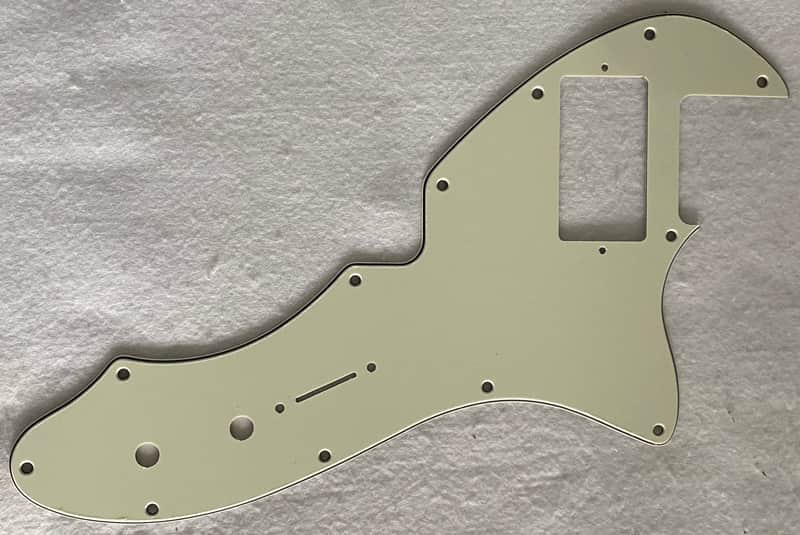 For Fender US Telecaster Thinline/Tele 69 PAF Guitar Pickguard 3 Ply Mint Green image 1