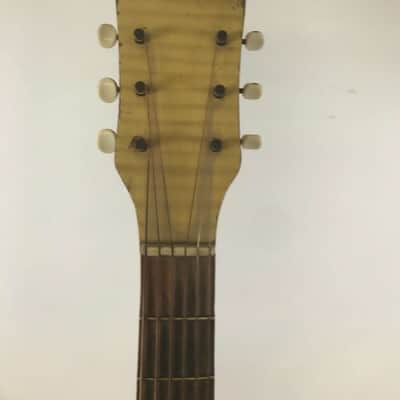 Vintage 1930's Harmony Montery All-Solid Wood Archtop Acoustic Guitar image 5