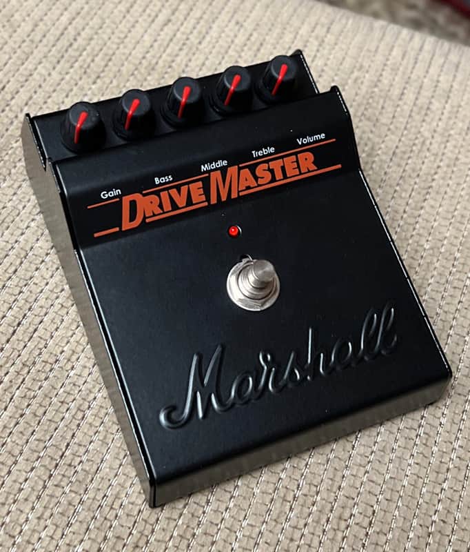 Marshall Drivemaster Vintage Reissue Overdrive Pedal w/ Original Box - Drive Master, Made in the UK image 1