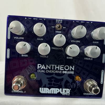 Wampler Pantheon Dual Overdrive Deluxe 2021 - Blue image 3