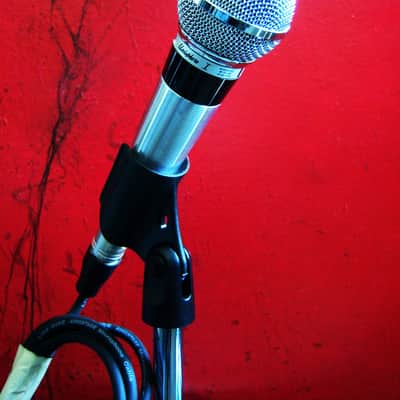 Vintage 1980's Shure 565SD Switchable Cardioid Dynamic Microphone Low Z w accessories # 7 image 4