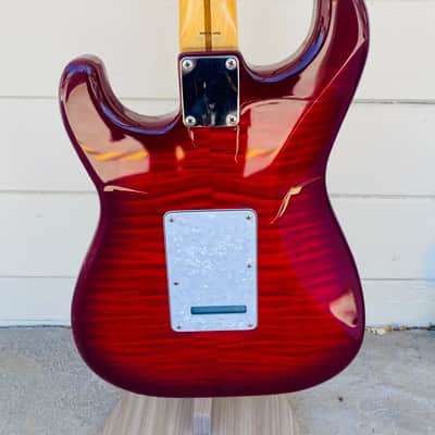 FENDER 50'S STRATOCASTER REISSUE CPF ELECTRIC GUITAR W/ CASE - 1993 image 11