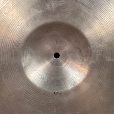 16" Zanchi F&F Vibra Crash Ride Cymbal w/ Rivets 1302g *Video Demo* image 7