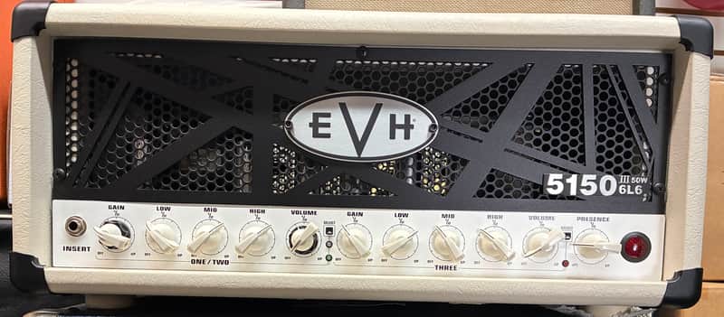 EVH 5150 III 50W 6L6 Guitar Amplifier Head - Ivory image 1