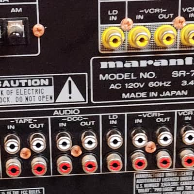 Marantz Marantz SR-73  vintage 5.1-channel AV surround sound receiver 90s  - Black image 8