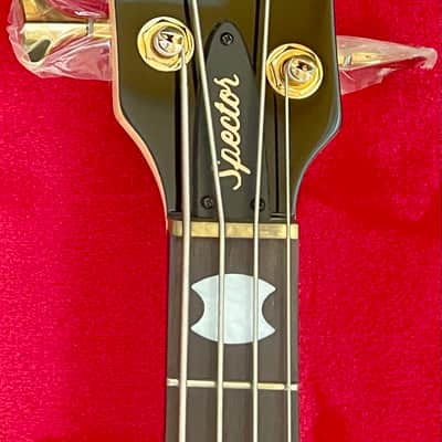 Spector Icon NS 2 Bolt-On Quilted Maple Top Black Cherry Gloss Electric Bass image 4