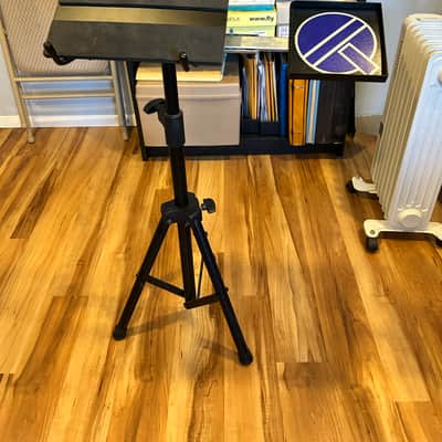 Quik-Lok Laptop Stand with Mouse Tray 2010s - Black image 2