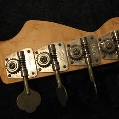 Smoking Warmoth Fretless Jazz Bass w Sweet Fender HSC image 3