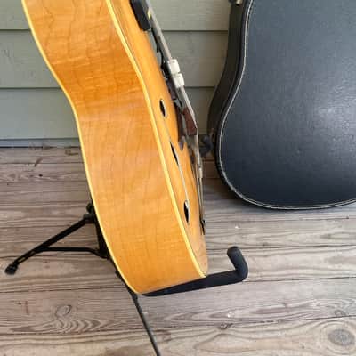 National Hollow Jazz Guitar Model 1120 mid 1950s - Natural Gloss image 11