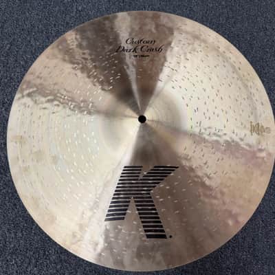 Zildjian 18" K Custom Dark Crash Cymbal Nice image 1