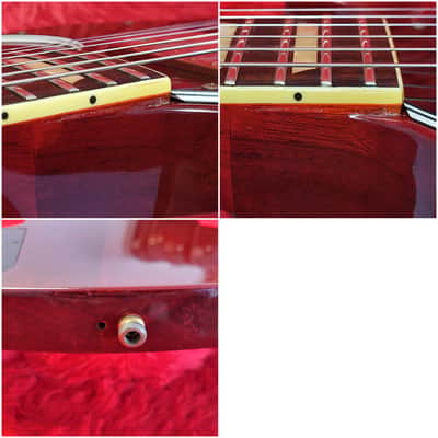 Burny RSG-75 '69 SG Standard Model - Revival Series - 1980's - Cherry Red - Made in Japan MIJ image 20