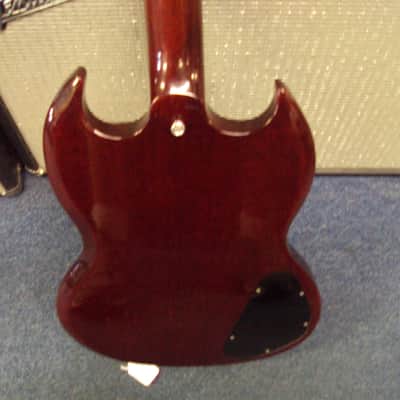 Gibson Lefty Bass Guitar EBO USA 1960s cherry Red image 10