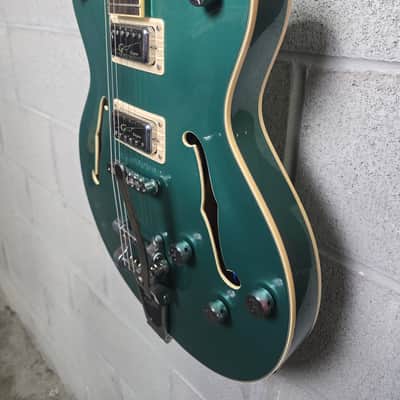 Gretsch G5622T Electromatic Center Block Double Cutaway with Super Hilo'Tron Pickups and Bigsby 2016 - 2018 - Georgia Green with TKL hard case image 6