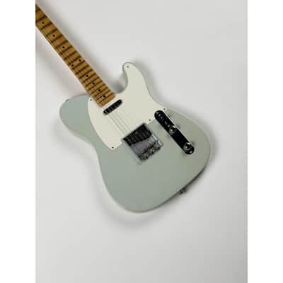 Fender CUSTOM SHOP TELECASTER 1955 - JOURNEYMAN RELIC WITH CLOSET CLASSIC HARDWARE Super Aged Sonic Blue image 2