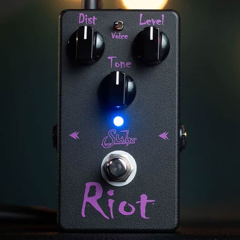 Suhr Riot Distortion & Overdrive Pedal Black Edition image 1