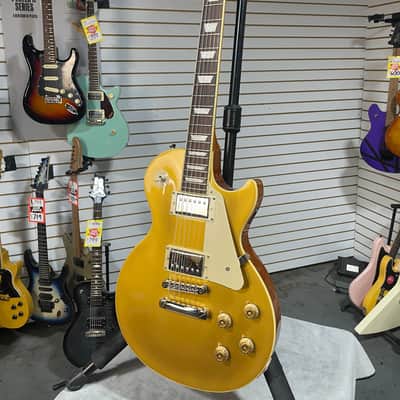 Epiphone Les Paul Standard 50s Electric Guitar - Gold w/Gig Bag & PLEK*D #504 image 6
