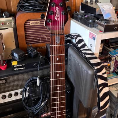 2015 Sterling By Music Man JP70 - Purple Burst image 3