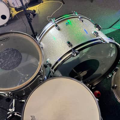 Ludwig 1970s 3 Ply Silver Sparkle "Bonham" Set. (Almost) Excellent!! image 14