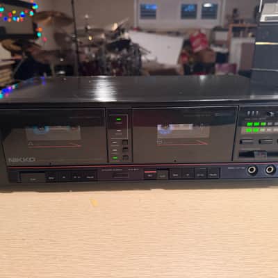 Nikko Stereo Cassette Deck ND40W Extremely Rare Sounds Great Serviced Beauty🔥🎶 image 2