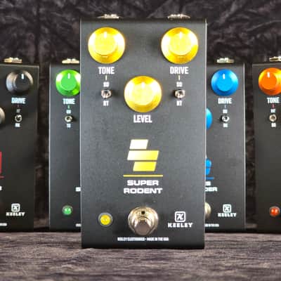 Keeley Super Rodent Overdrive and Distortion Guitar Effect Pedal - FREE SHIPPING TO THE USA image 1