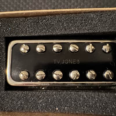 TV Jones TV Classic Plus Bridge + Super’Tron Neck Set – DeArmond Mount – Nickel image 4