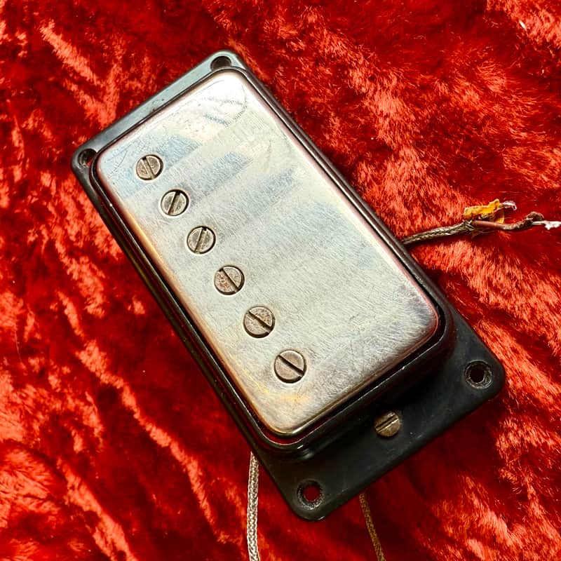 1970 Hagstrom Humbucker guitar pickup Nickel