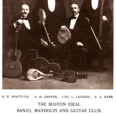 Vega Lansing Special Vintage Bowlback Mandolin c.1903-1910 image 16