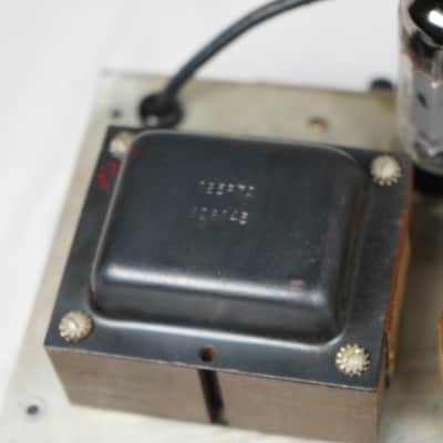 1961 Fender Bandmaster 6G7-A Piggyback Head and Cab - Blonde Tolex image 15
