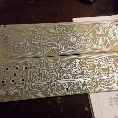 Symmetric Sound Systems SSS ASRU Noise Reduction Audio Expander Build Kit 1981 - Aluminum & Walnut image 16