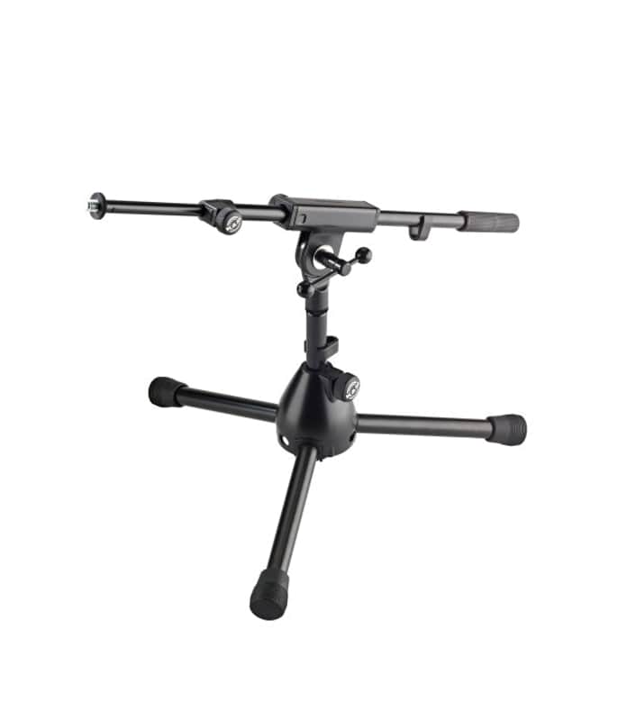 K&M Microphone Stand Rien | Extra Low Design | Black image 1