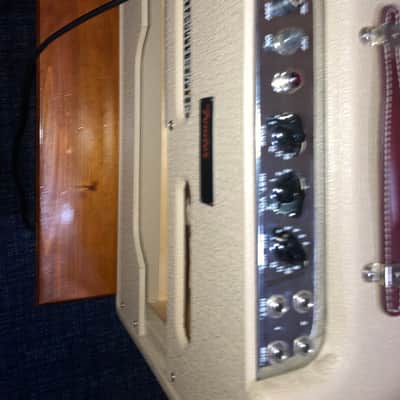 Fender '57 Custom Deluxe "Alnico Cream" Special Edition 12-Watt 1x12" Guitar Combo 2018 - Blonde Special Edition image 5