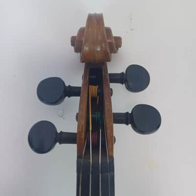 Johann Baptist Schweitzer Violin 4/4 Hieronymi Amati Pestini 1813 Vintage +Case image 10