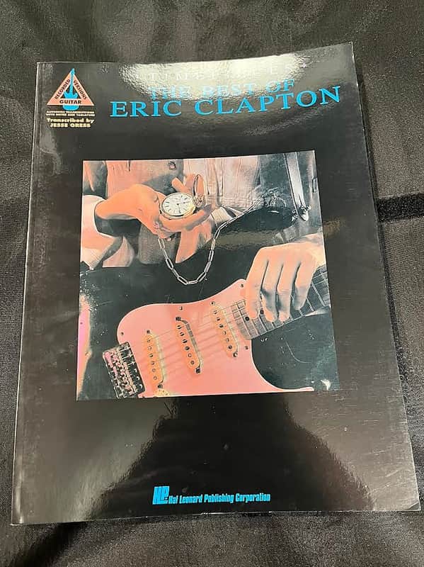 Hal Leonard Timepieces The Best Of Eric Clapton Guitar Tab Book image 1