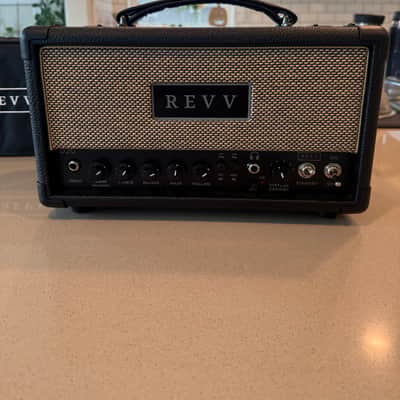 REVV D20 20-/4 Watt Head 2024 - Black Tolex image 3