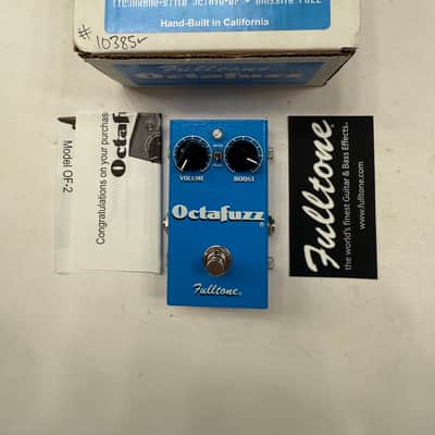 Fulltone USA OF-2 Octafuzz Octa Fuzz Octave Guitar Effect Pedal + Box & PSU image 1