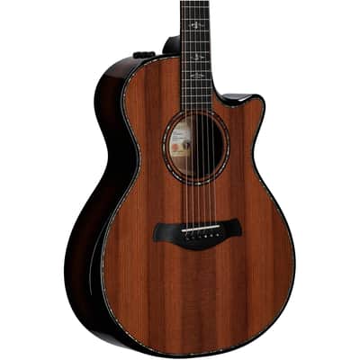 Taylor 912ce Builder's Edition Grand Concert Acoustic-Electric Guitar (with Case), Kona Edgeburst image 8